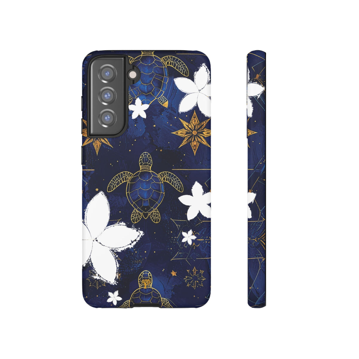 Tapa Hoku Honu Tough Case for Samsung Galaxy Samsung Galaxy S21 FE Matte The Local Banyan