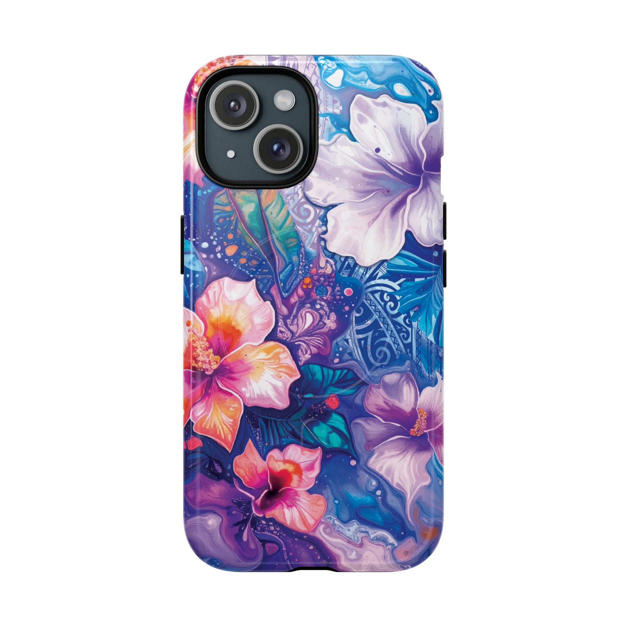 Aloha Wai Magnetic Case for iPhone Phone Case The Local Banyan iPhone 15 Glossy