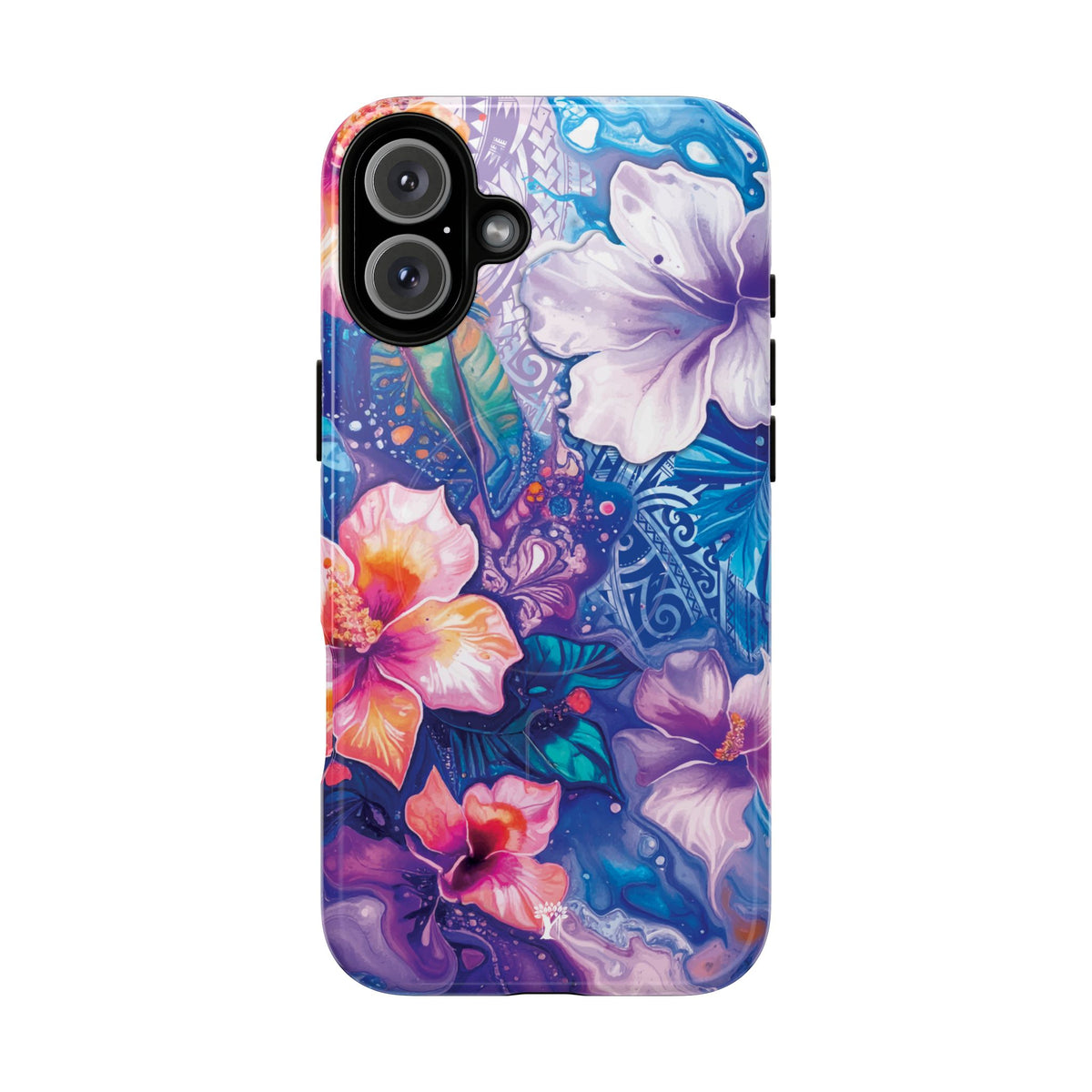Aloha Wai MagSafe Compatible Case for iPhone iPhone 16 Plus Glossy The Local Banyan