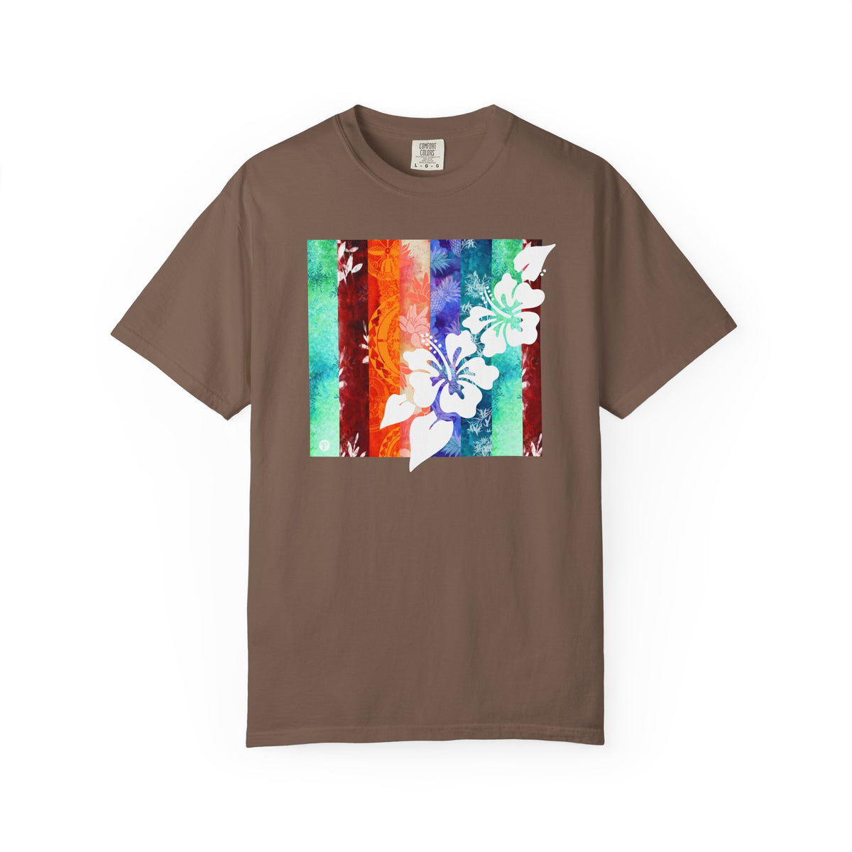 Tropical Vibes Soft Style Tee Espresso S The Local Banyan