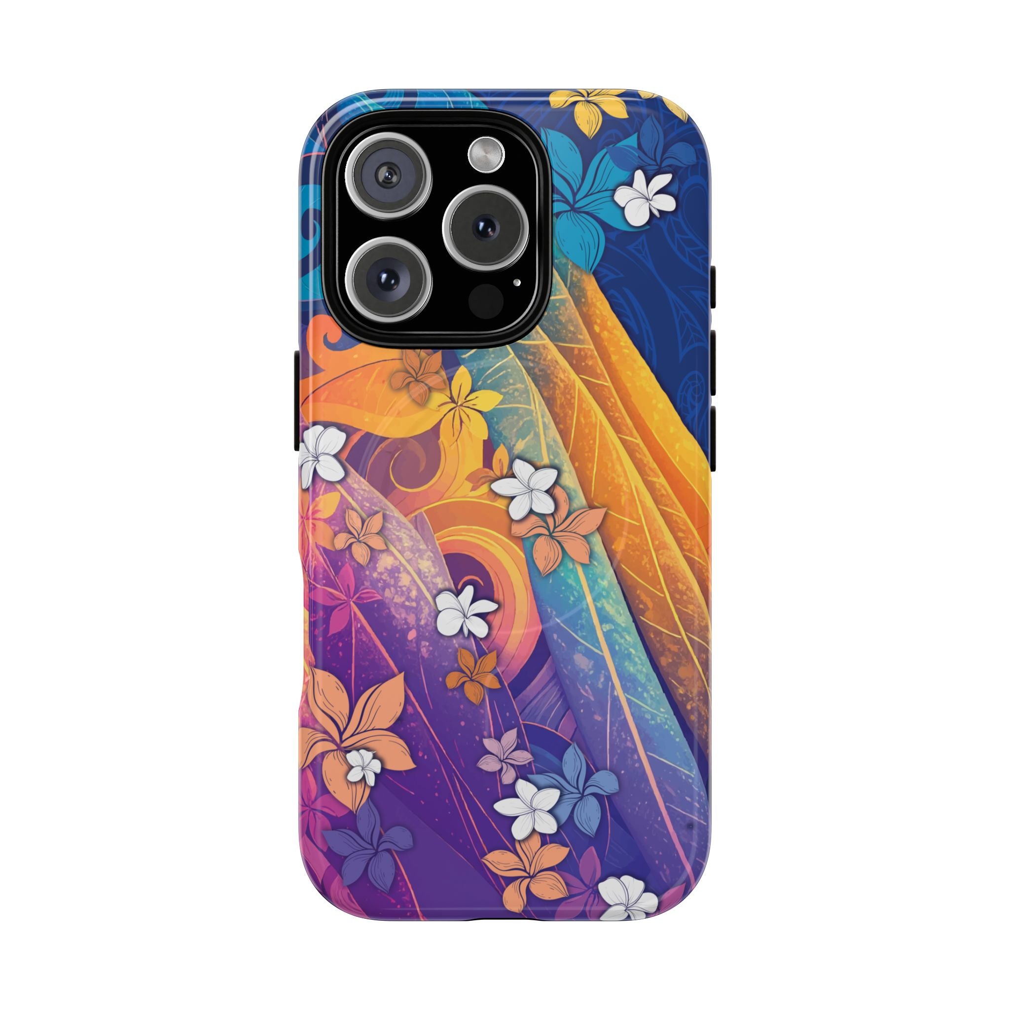 Mauna Sunrise MagSafe Compatible Tough Case for iPhone iPhone 16 Pro Glossy The Local Banyan