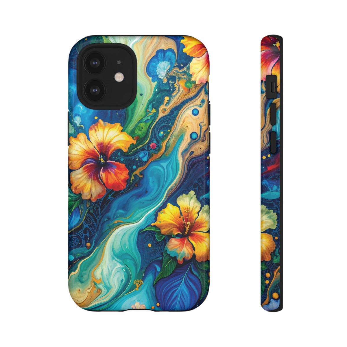 Aloalo Drift Tough Case for iPhone iPhone 12 Mini Glossy The Local Banyan