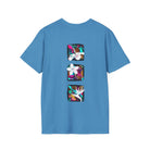Pineapple Blossom Triad Soft Style Tee T-Shirt Heather Sapphire S