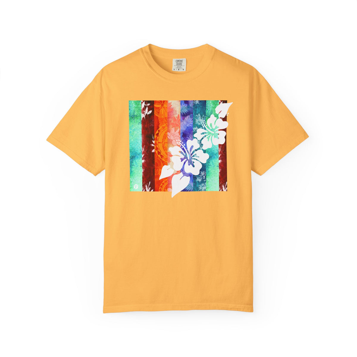 Tropical Vibes Soft Style Tee Citrus S The Local Banyan