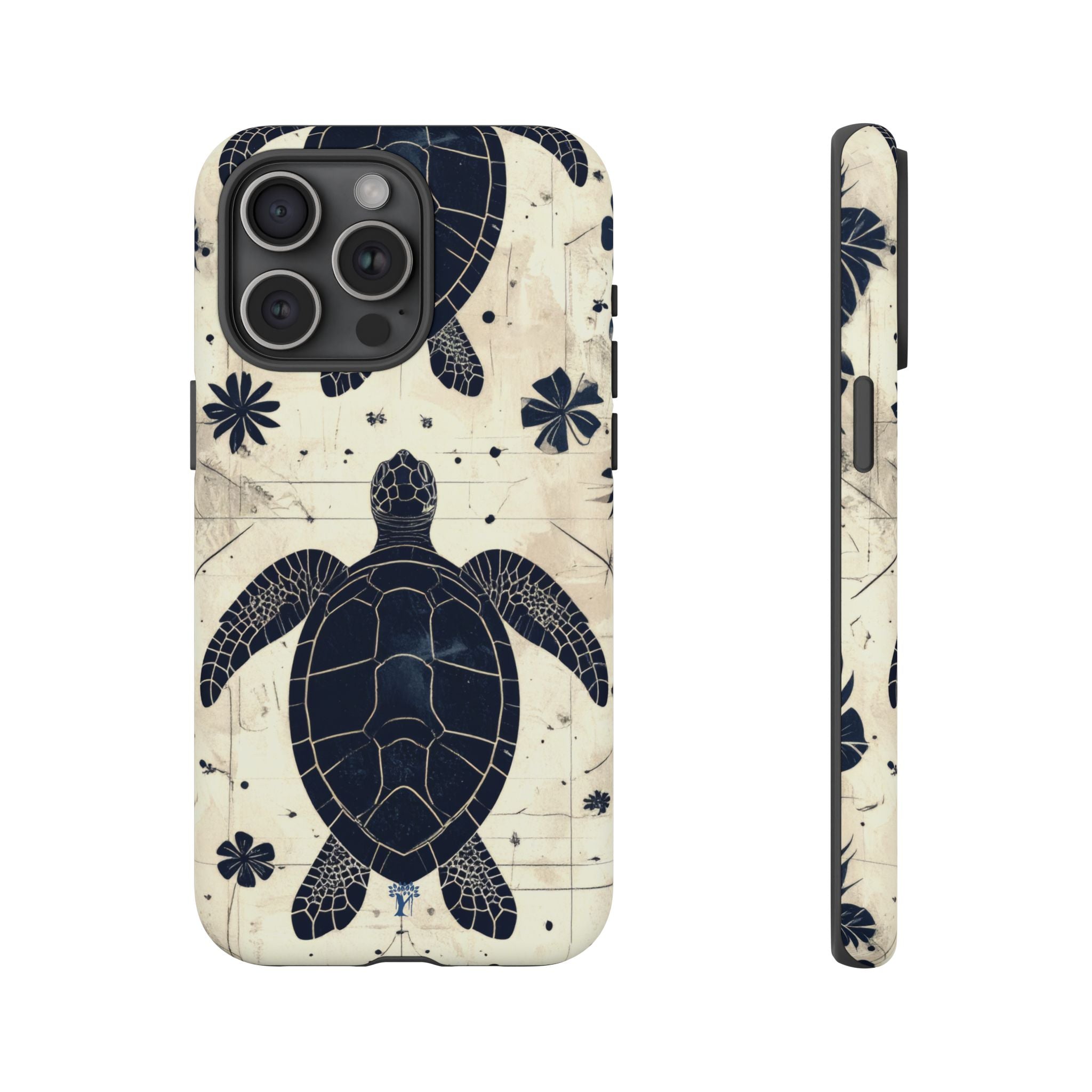 Tapa Keʻa Honu Tough Case for iPhone iPhone 15 Pro Max Matte The Local Banyan