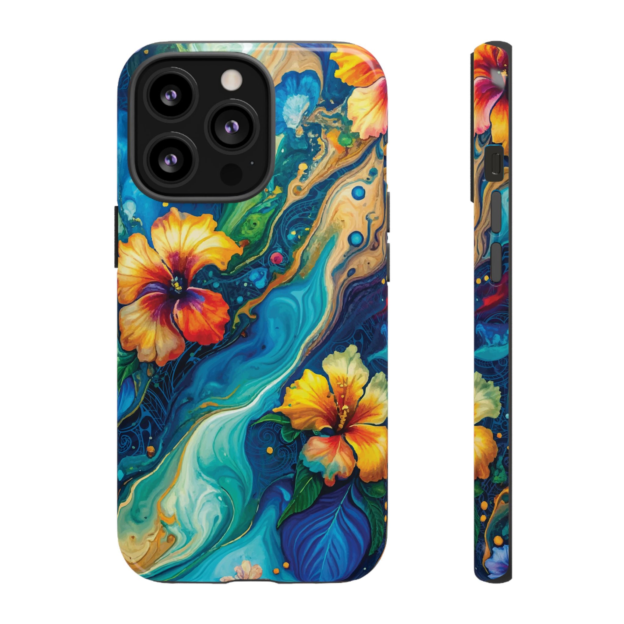 Aloalo Drift Tough Case for iPhone Phone Case The Local Banyan iPhone 13 Pro Glossy