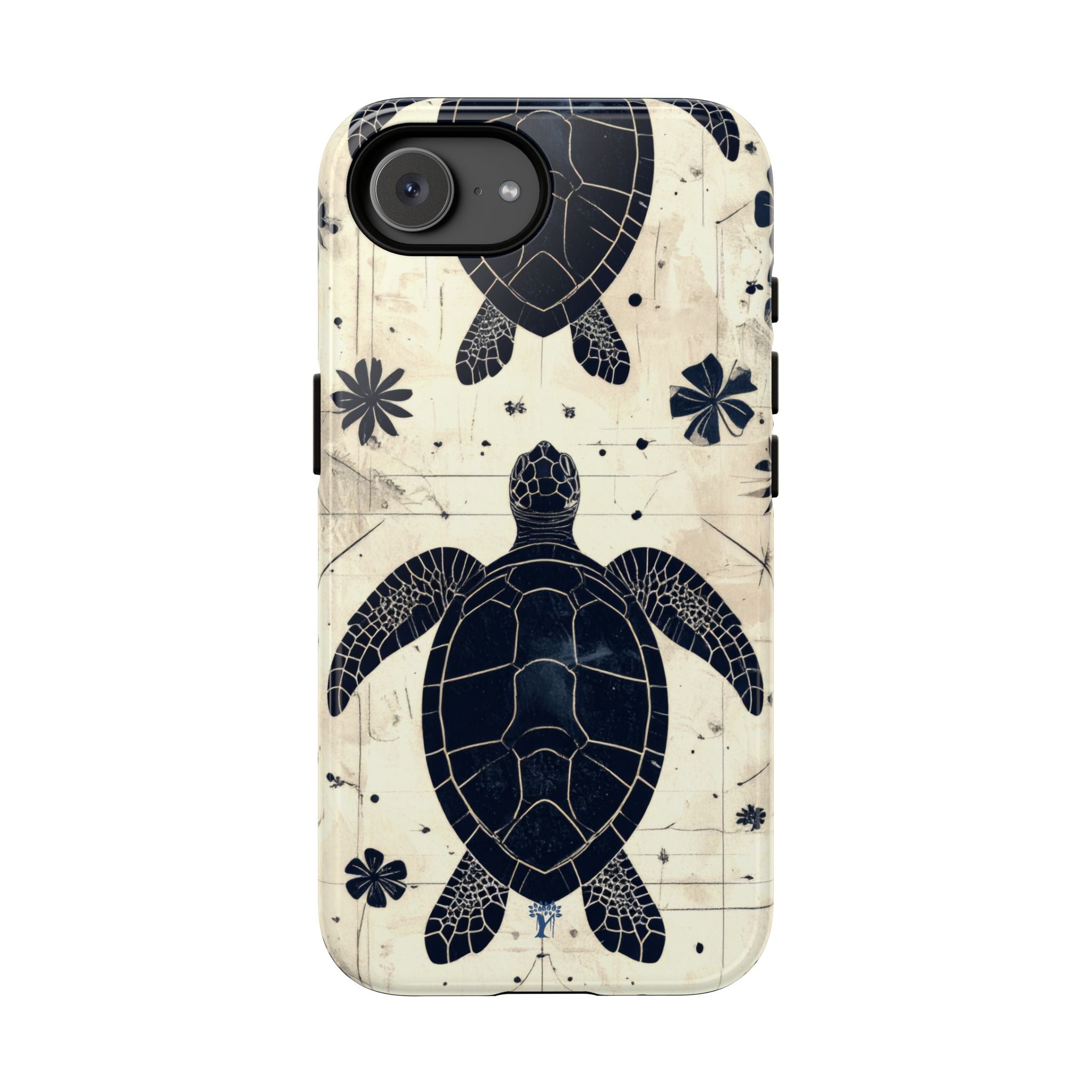 Tapa Keʻa Honu Tough Case for iPhone iPhone 16e Glossy The Local Banyan