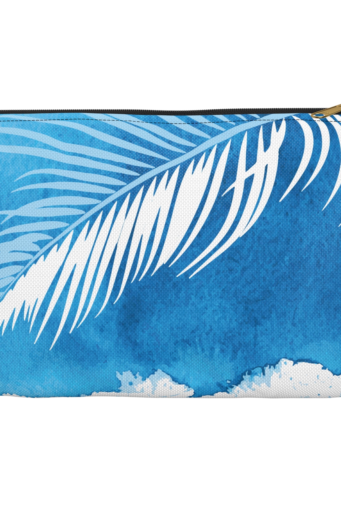 Watercolor Palm Accessory and Cosmetic Bag - The Local Banyan