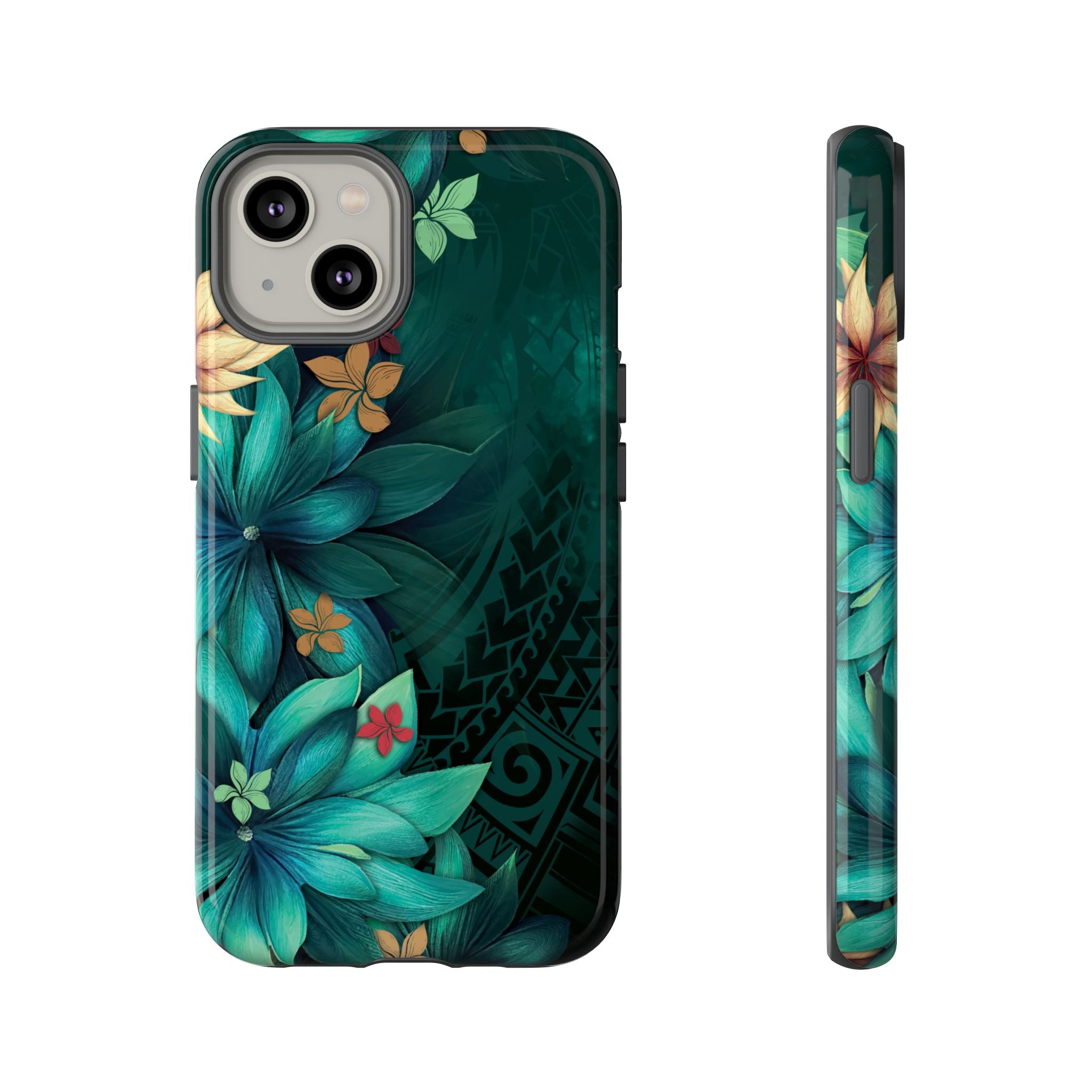 Aloha Whispers Tough Case for iPhone Phone Case The Local Banyan iPhone 14 Glossy