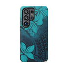 Moana Bloom Tough Samsung Galaxy Case Side View - Dual Layer Drop Protection Hawaiian Phone Case - The Local Banyan
