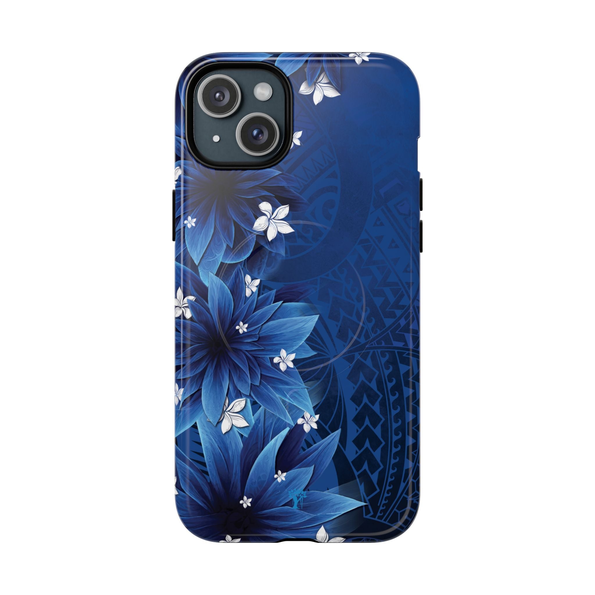 Hoku Pua Magnetic Case for iPhone iPhone 15 Plus Glossy The Local Banyan