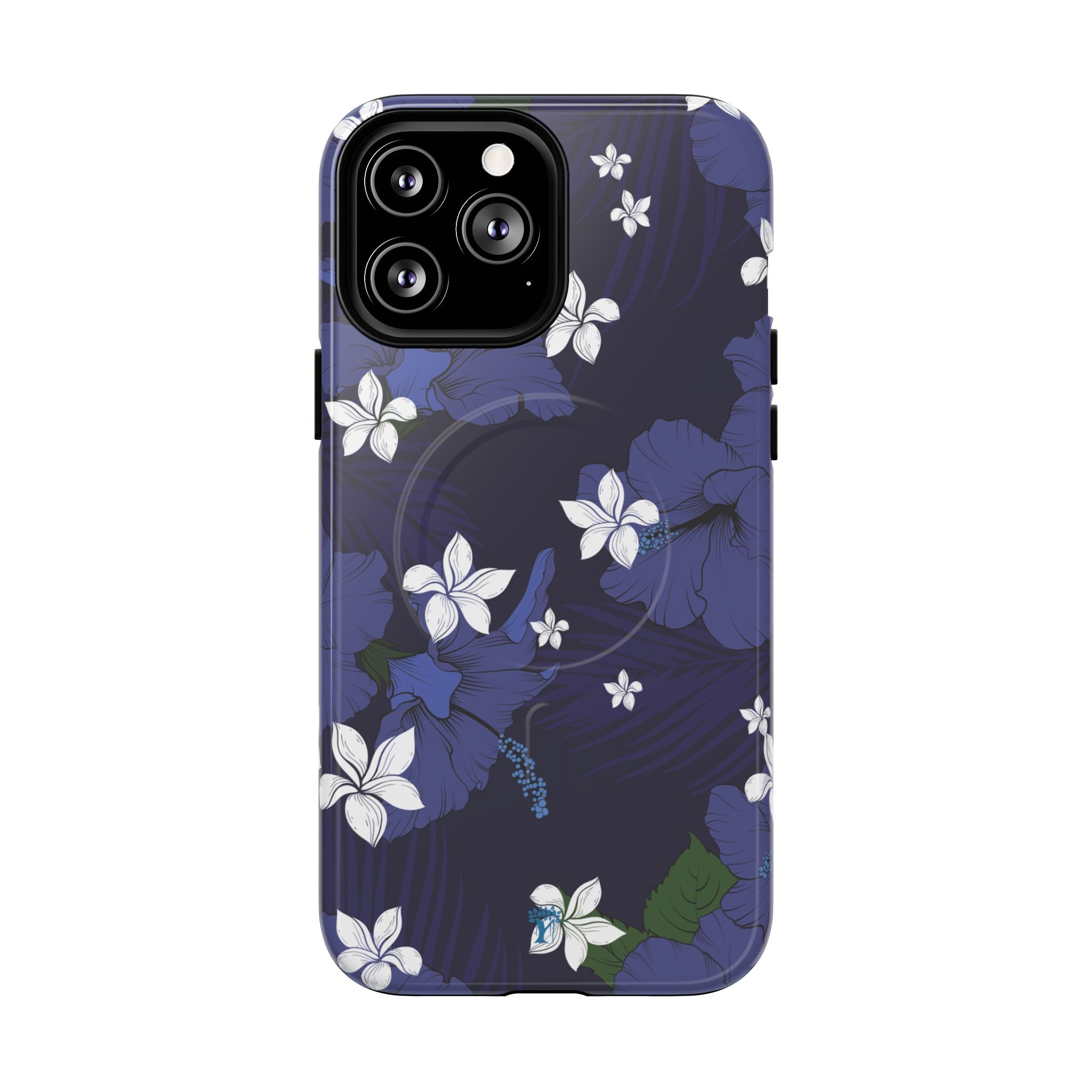 Vintage Blue Magnetic Tough Case for iPhone iPhone 13 Pro Max Glossy The Local Banyan