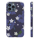 Vintage Blue Tough Case for iPhone Phone Case The Local Banyan iPhone 13 Pro Max Glossy