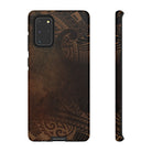 Aloha Aina Tough Samsung Galaxy Case Samsung Galaxy S20+ Matte - Hawaiian Earth Tone Polynesian Tribal Design - The Local Banyan