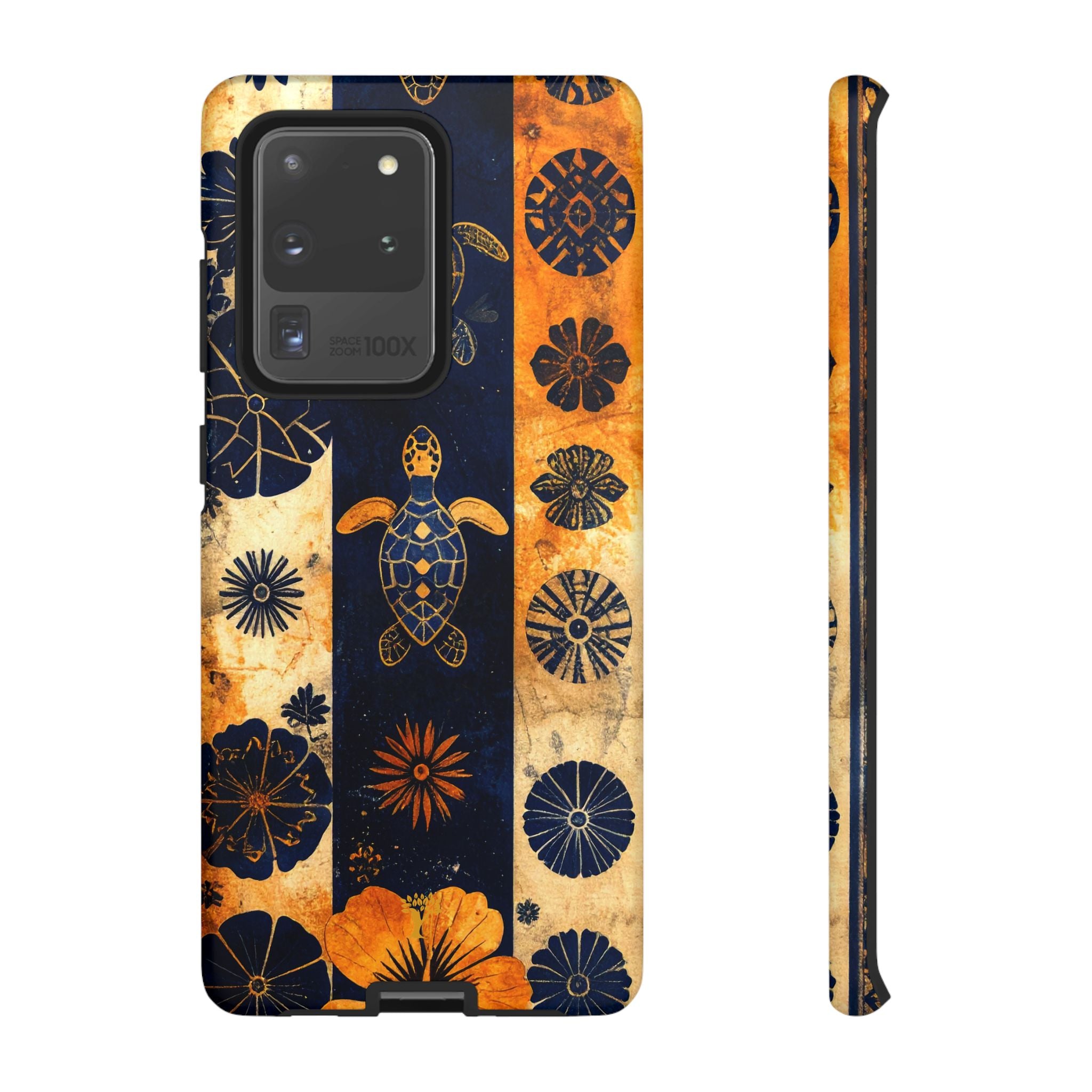Tapa Pua Lehua Honu Tough Case for Samsung Galaxy Samsung Galaxy S20 Ultra Matte The Local Banyan