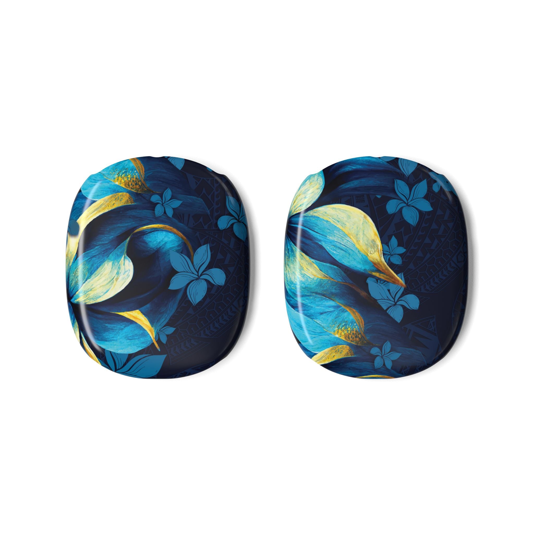 Po Mahina AirPods Max Protective Case Cover Headphone Accessories The Local Banyan Glossy AirPods Max White