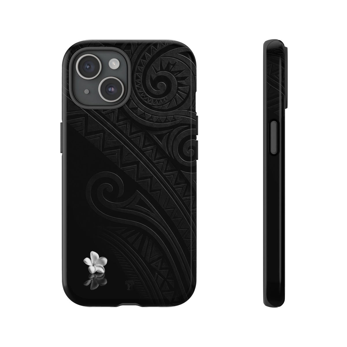 Plumeria Aka Tough Case for iPhone iPhone 15 Glossy The Local Banyan