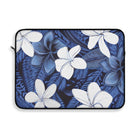 Eternal Blue Plumeria Laptop Sleeve Laptop Sleeve The Local Banyan 15"