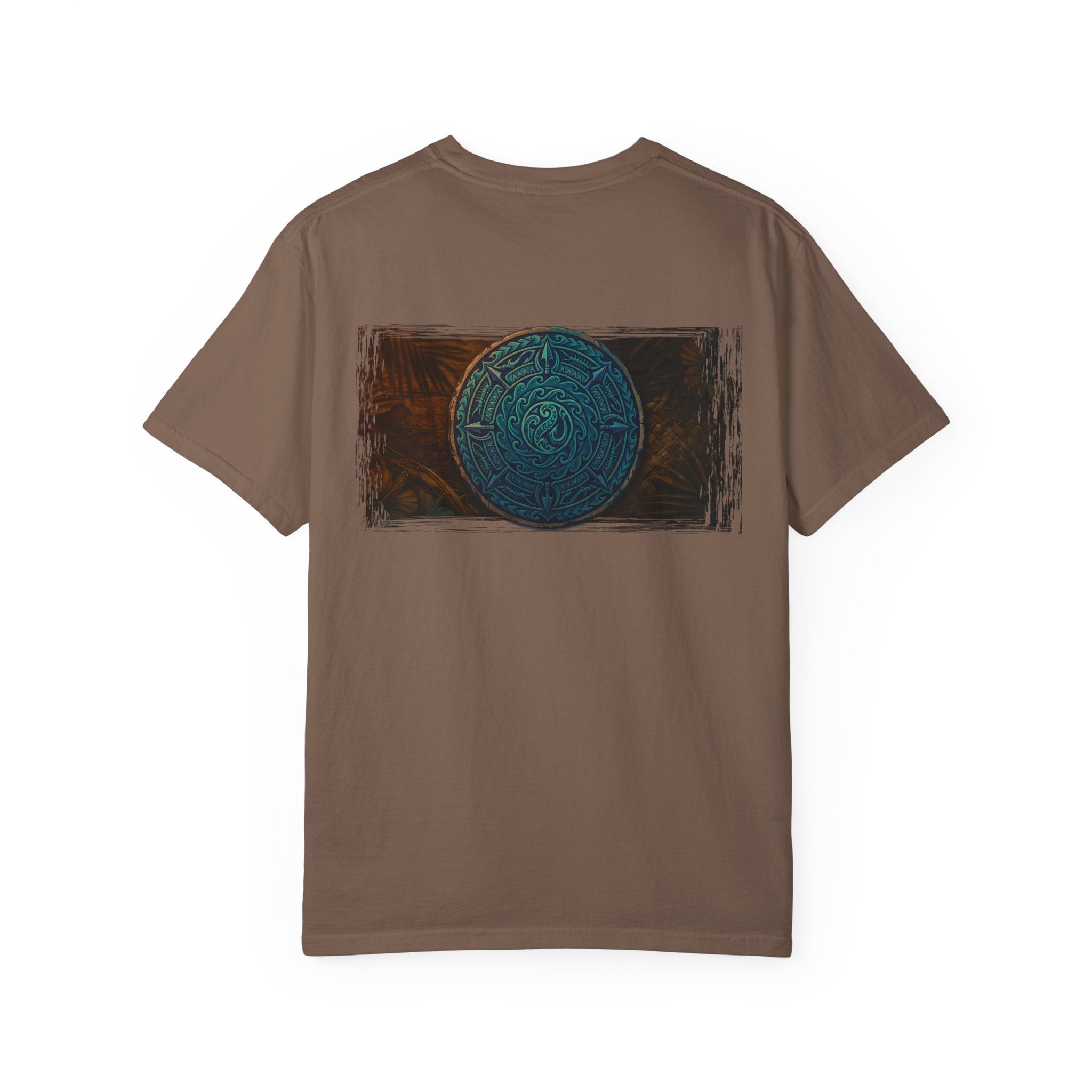 Makau Mana Garment-Dyed Tee Washed Denim S The Local Banyan