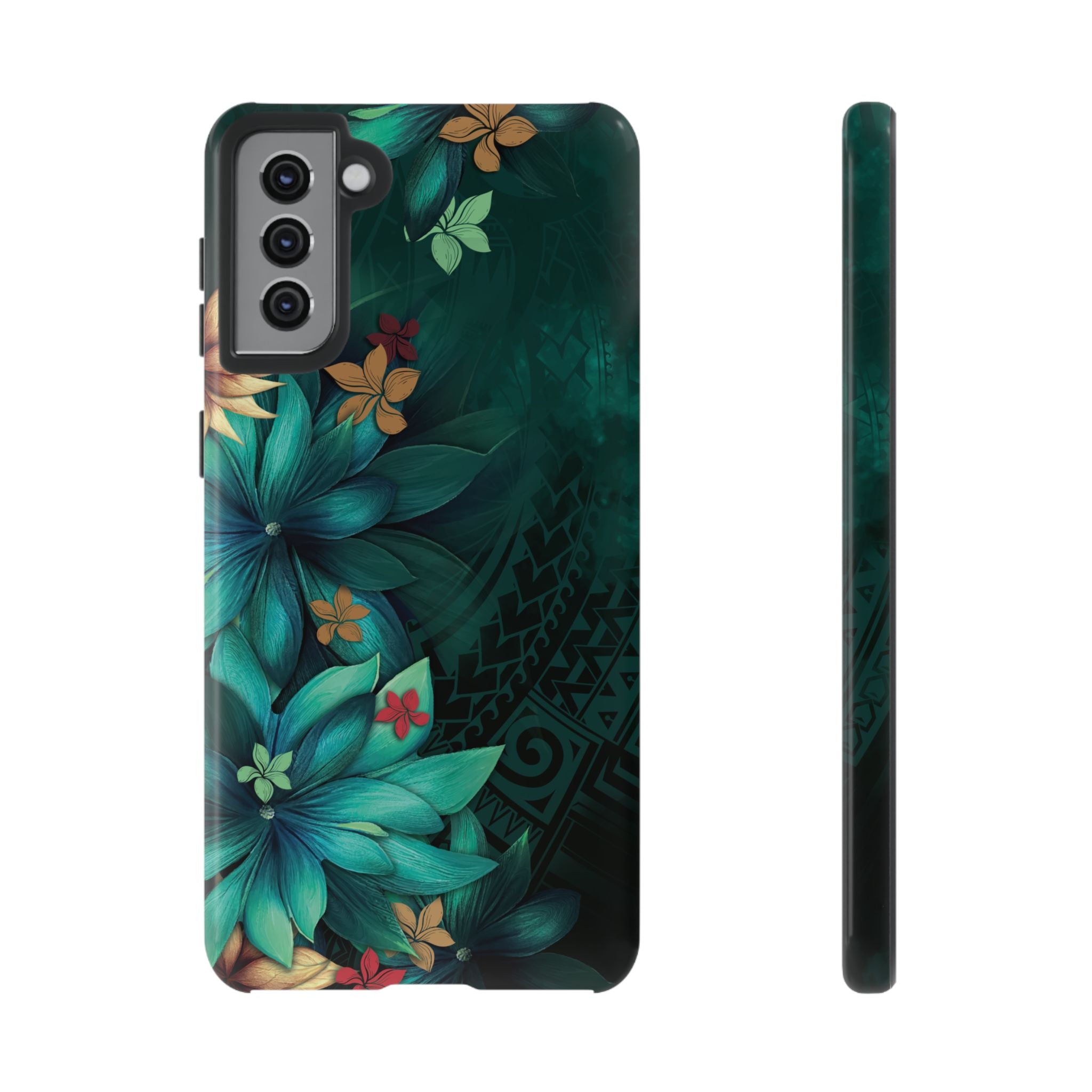 Aloha Whispers Tough Case for Samsung Galaxy Phone Case The Local Banyan Samsung Galaxy S21 Plus Glossy