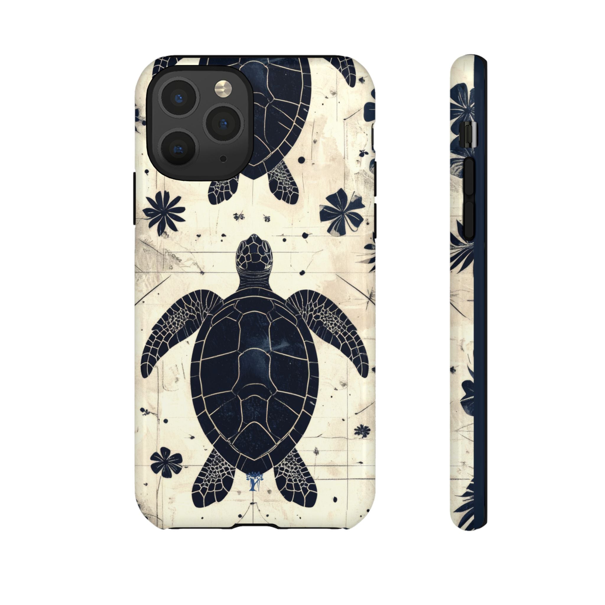 Tapa Keʻa Honu Tough Case for iPhone iPhone 11 Pro Glossy The Local Banyan