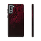 Eternal Ember Tough Samsung Galaxy Case Samsung Galaxy S21 Plus Glossy - Hawaiian Red Tribal Polynesian Design - The Local Banyan