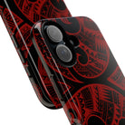 Island Tribal Red Tough Case for iPhone Phone Case The Local Banyan