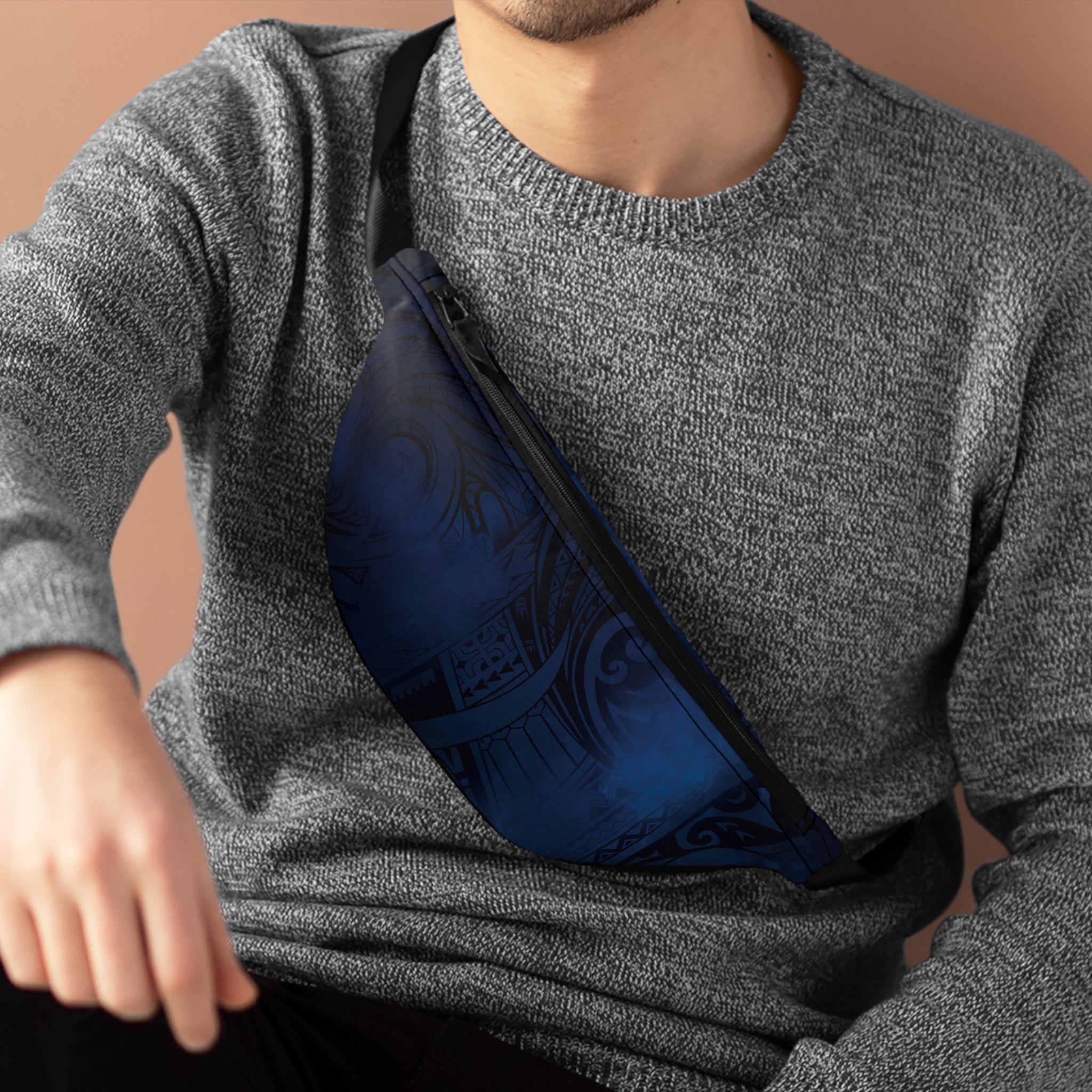 Midnight Essence Hip Bag Bags Printify