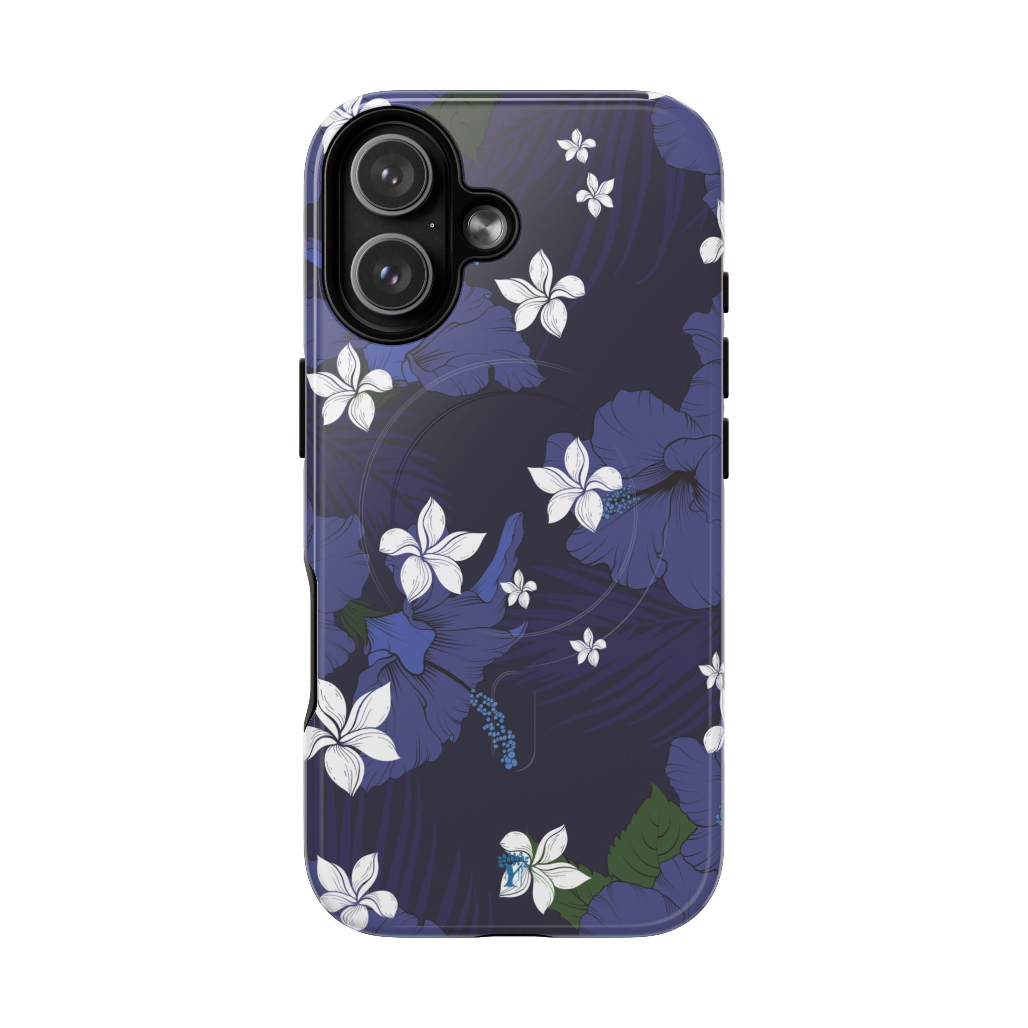 Vintage Blue Magnetic Tough Case for iPhone iPhone 17 Glossy The Local Banyan