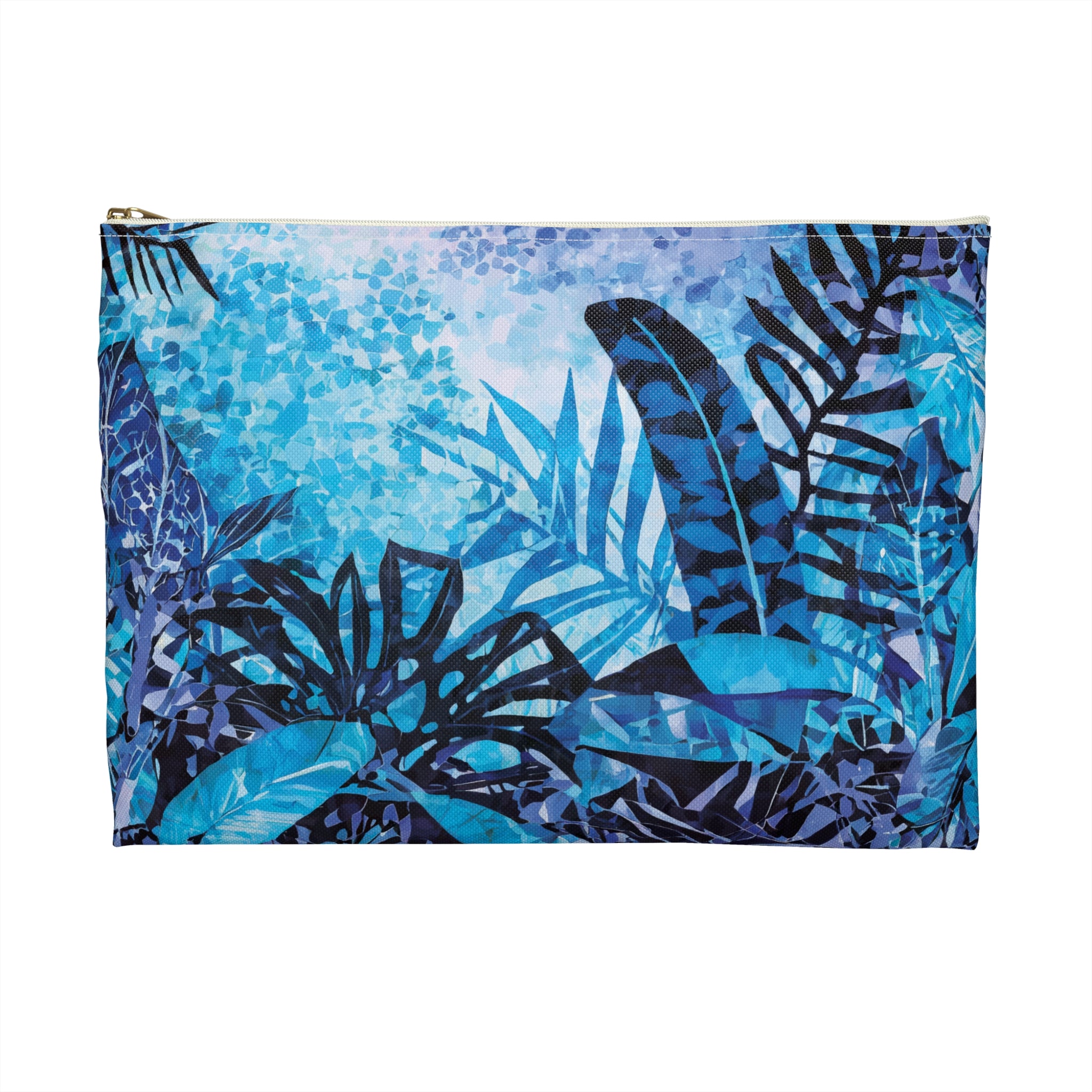 Blue Nahele Jungle Travel Pouch Bag Pouches The Local Banyan