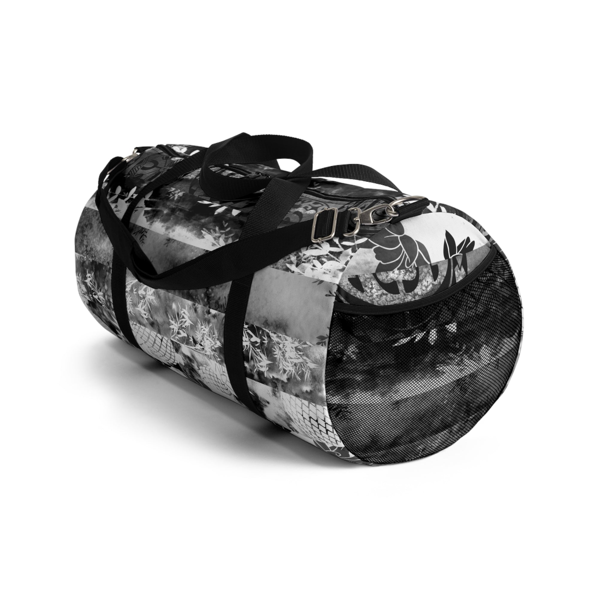 Monochrome Oasis Barrel Duffel Bag Duffels The Local Banyan