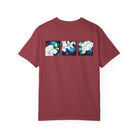 Coastal Bloom Garment Dyed Tee Red S The Local Banyan