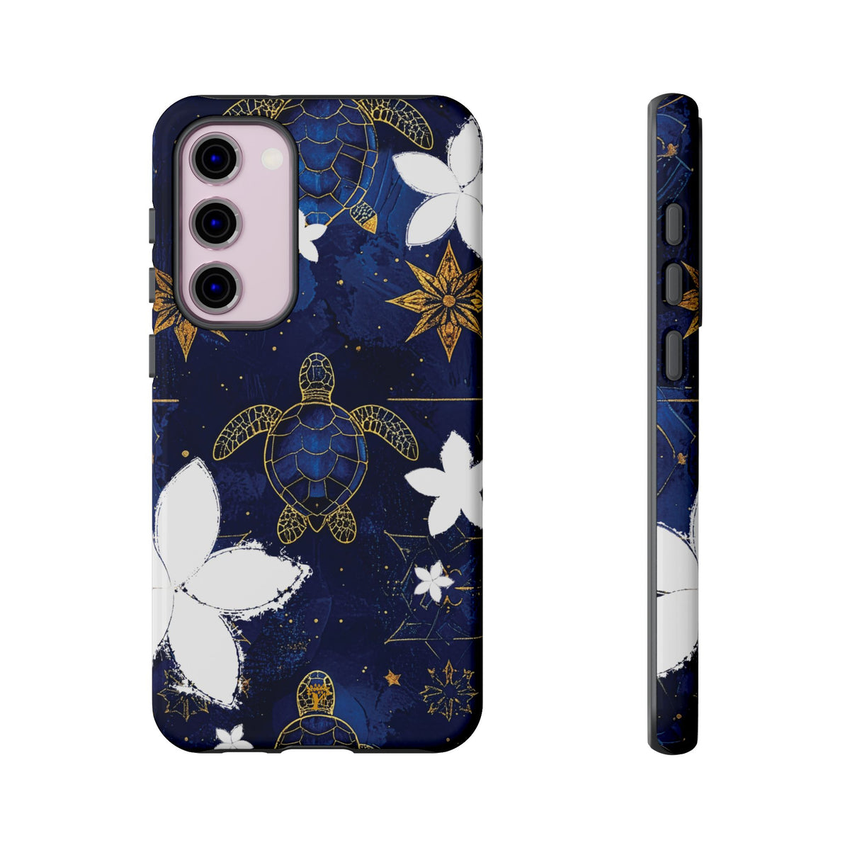 Tapa Hoku Honu Tough Case for Samsung Galaxy Samsung Galaxy S23 Plus Glossy The Local Banyan