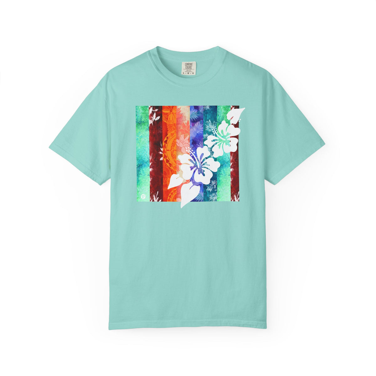 Tropical Vibes Soft Style Tee Chalky Mint S The Local Banyan