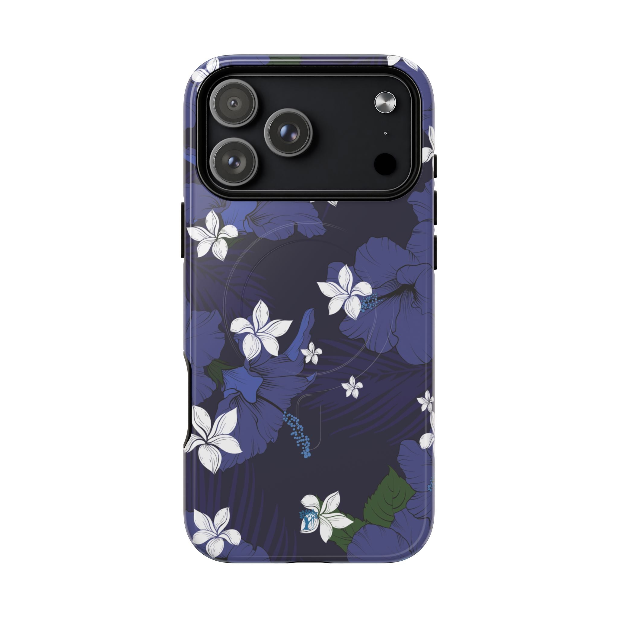 Vintage Blue Magnetic Tough Case for iPhone iPhone 18 Pro Max Glossy The Local Banyan