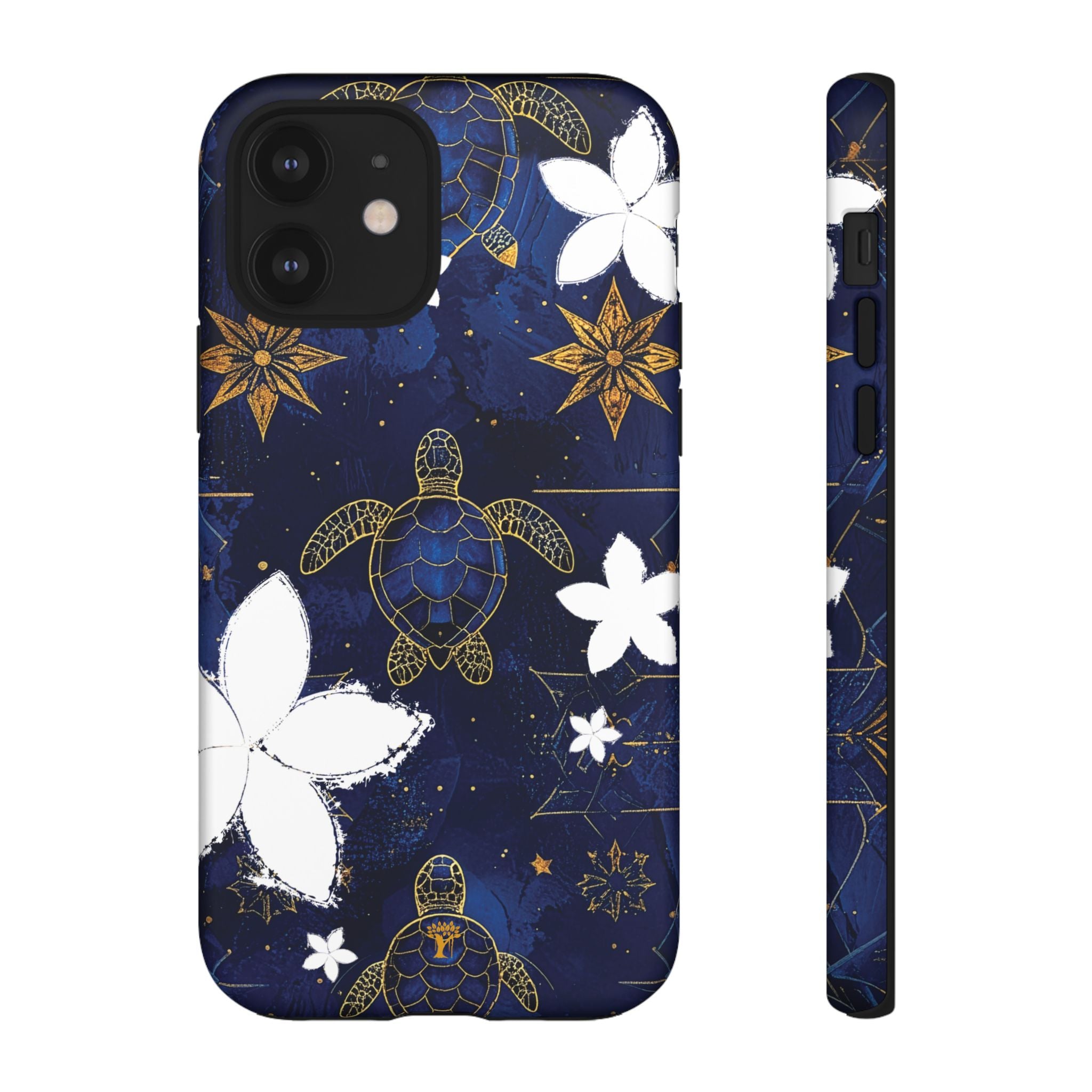 Tapa Hoku Honu Tough Case for iPhone iPhone 12 Matte The Local Banyan