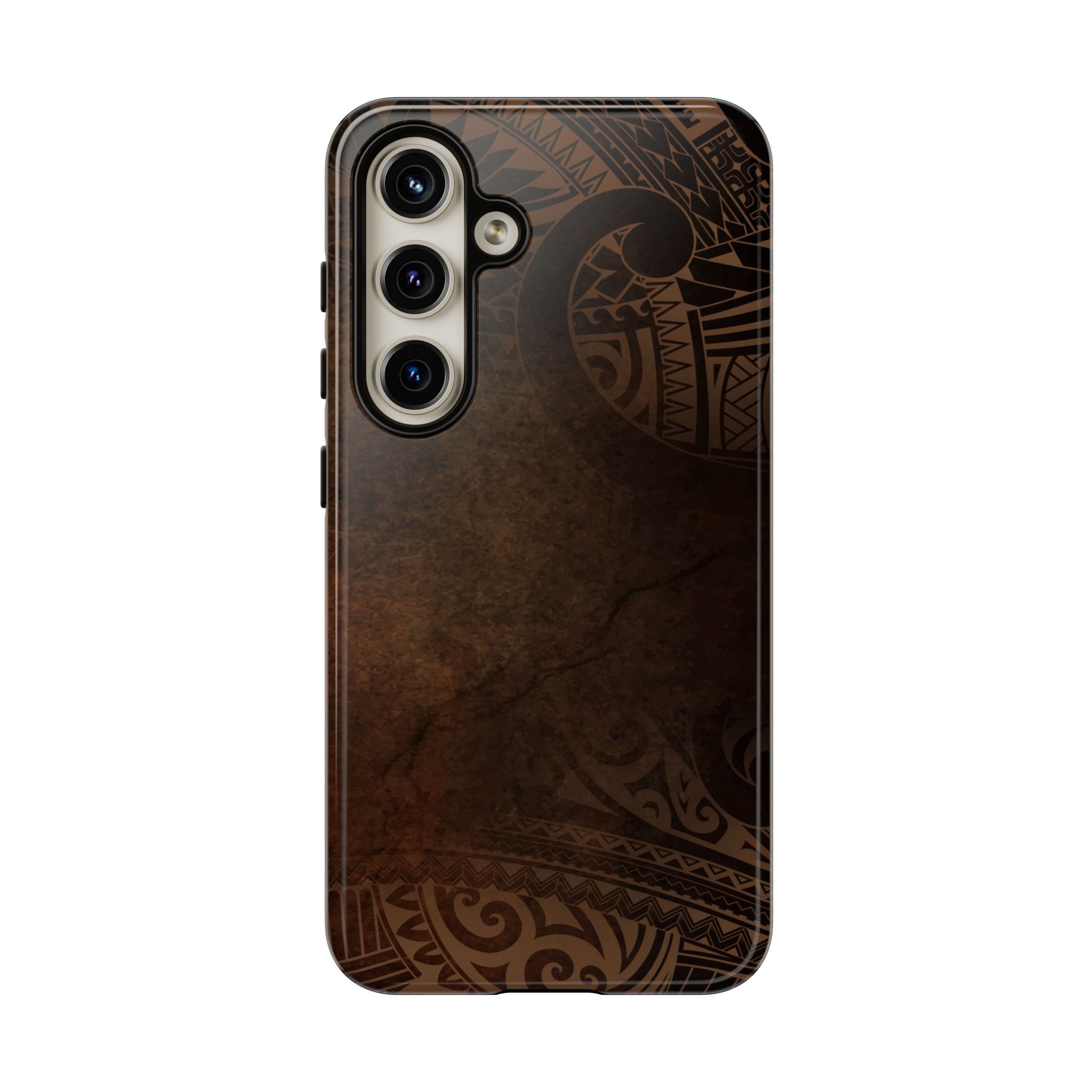 Aloha Aina Tough Samsung Galaxy Case Side View - Dual Layer Drop Protection Hawaiian Phone Case - The Local Banyan
