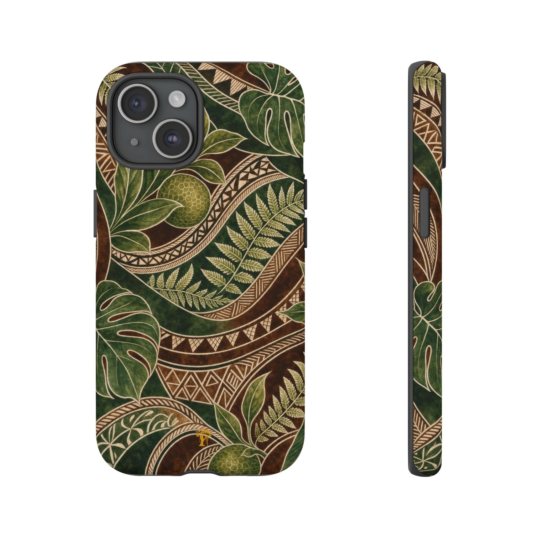 Tapa Honua Tough Case for iPhone iPhone 15 Matte The Local Banyan
