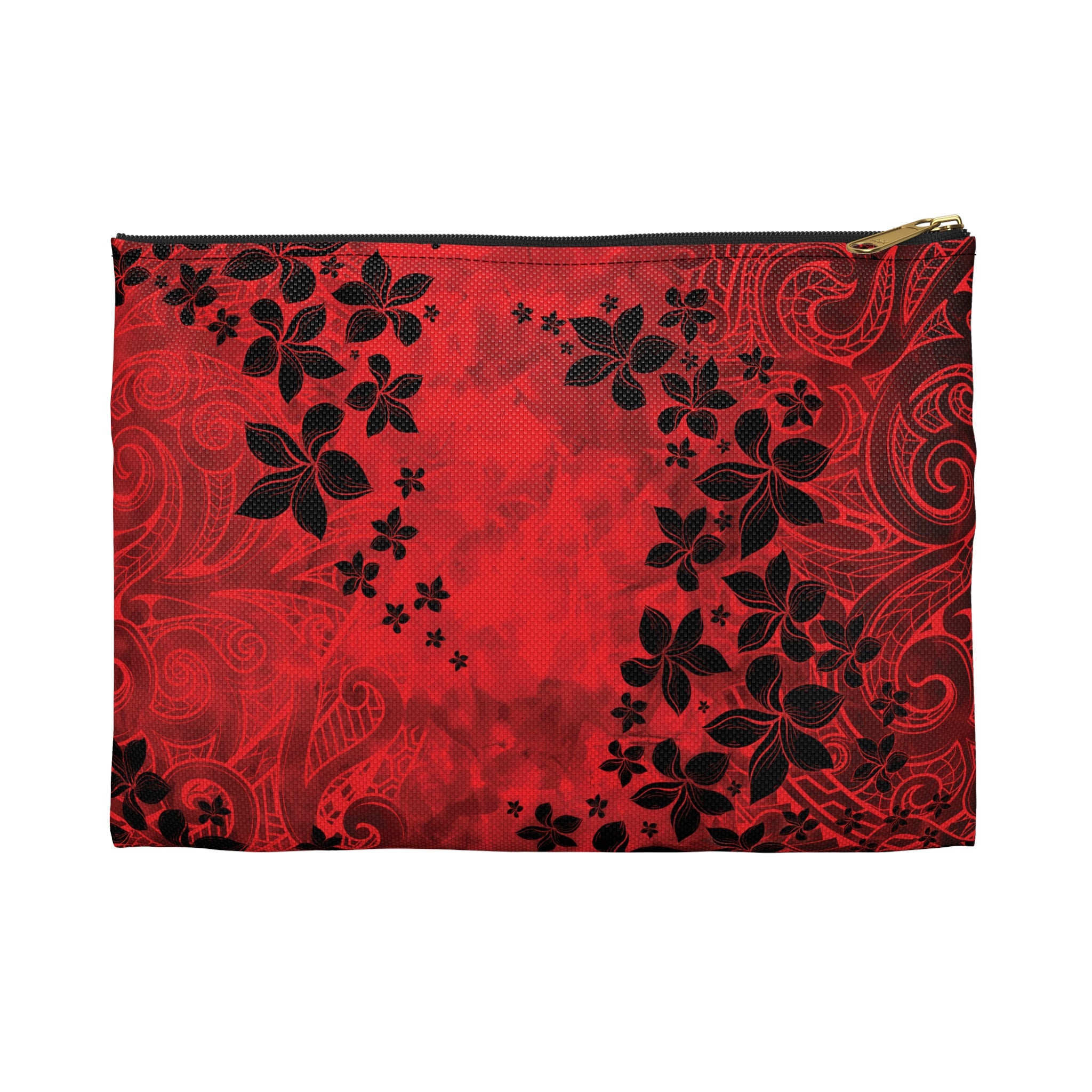 Keahi Pua Travel Pouch Bag Pouches The Local Banyan Small Black zipper