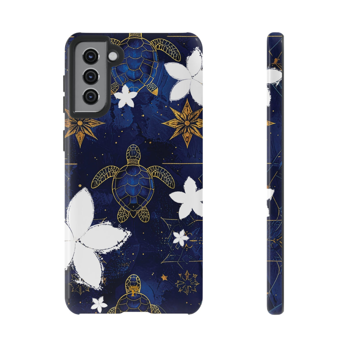 Tapa Hoku Honu Tough Case for Samsung Galaxy Samsung Galaxy S21 Plus Glossy The Local Banyan