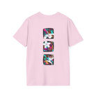Pineapple Blossom Triad Soft Style Tee T-Shirt Light Pink S