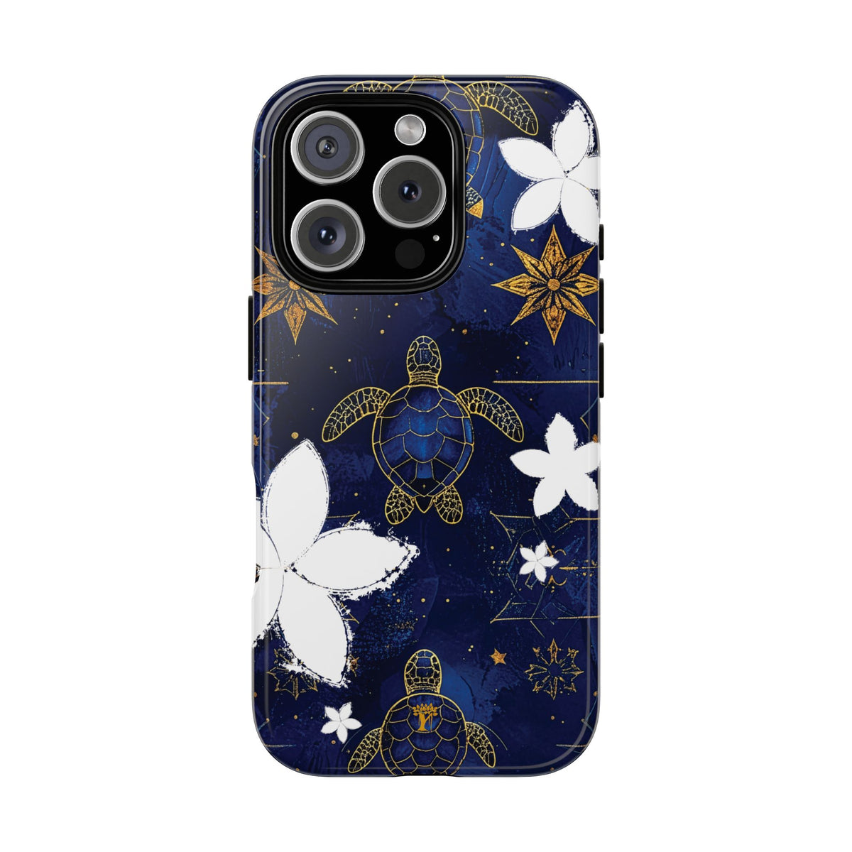 Tapa Hoku Honu Tough Case for iPhone iPhone 16 Pro Glossy The Local Banyan