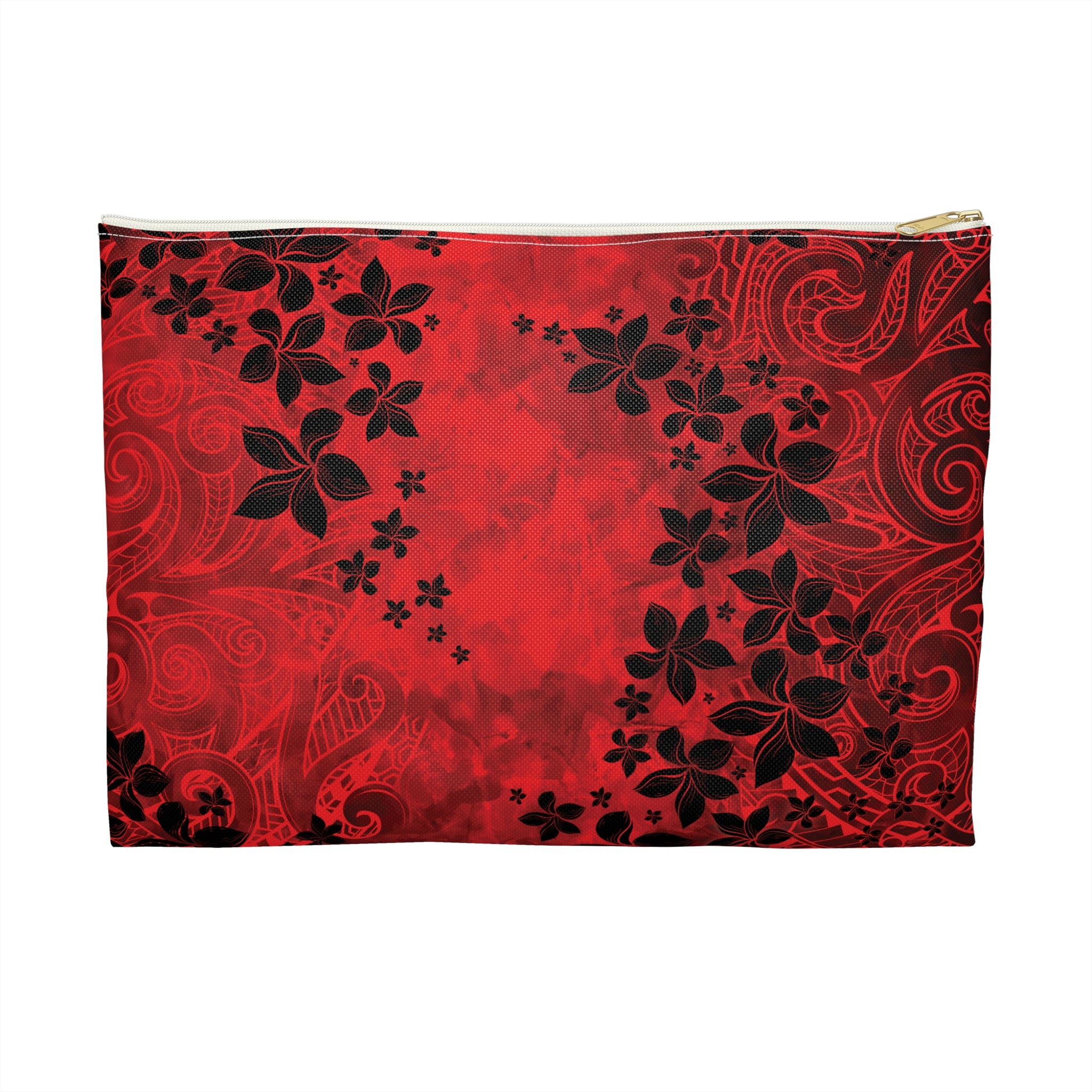 Keahi Pua Travel Pouch Bag Pouches The Local Banyan Large White zipper