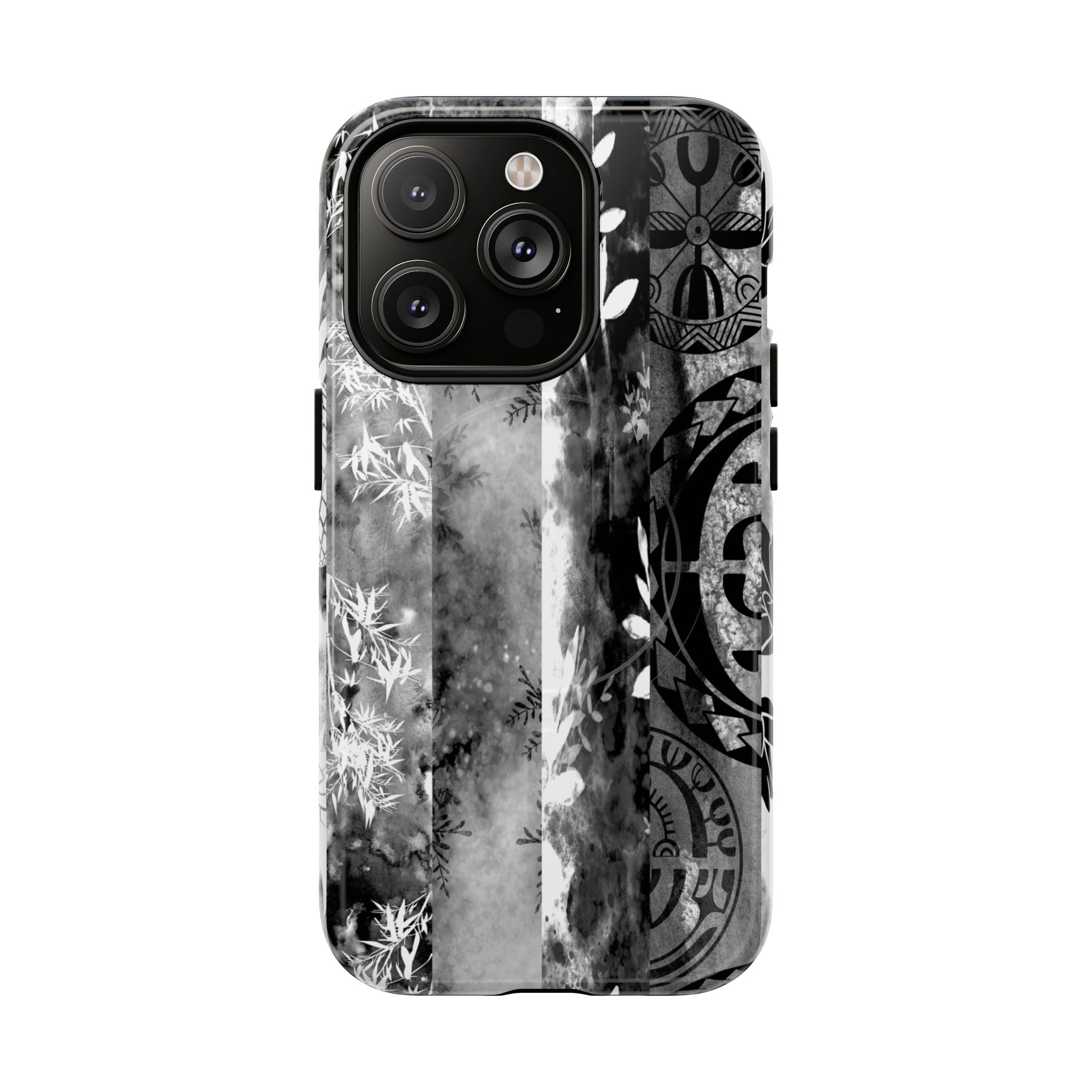 Monochrome Oasis Magnetic Case for iPhone Phone Case The Local Banyan iPhone 14 Pro Glossy