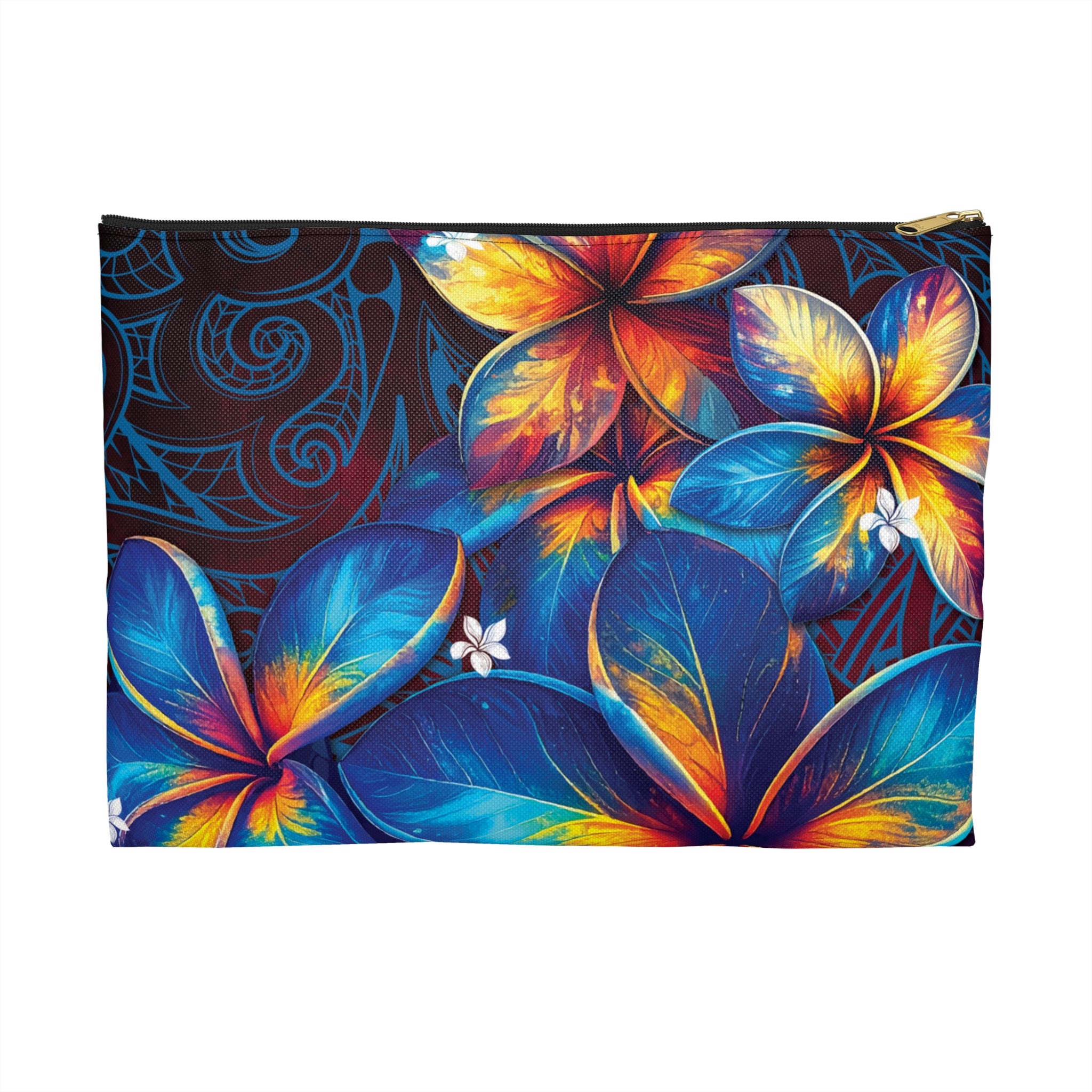 Nohea Twilight Travel Pouch Pouches The Local Banyan Large Black zipper