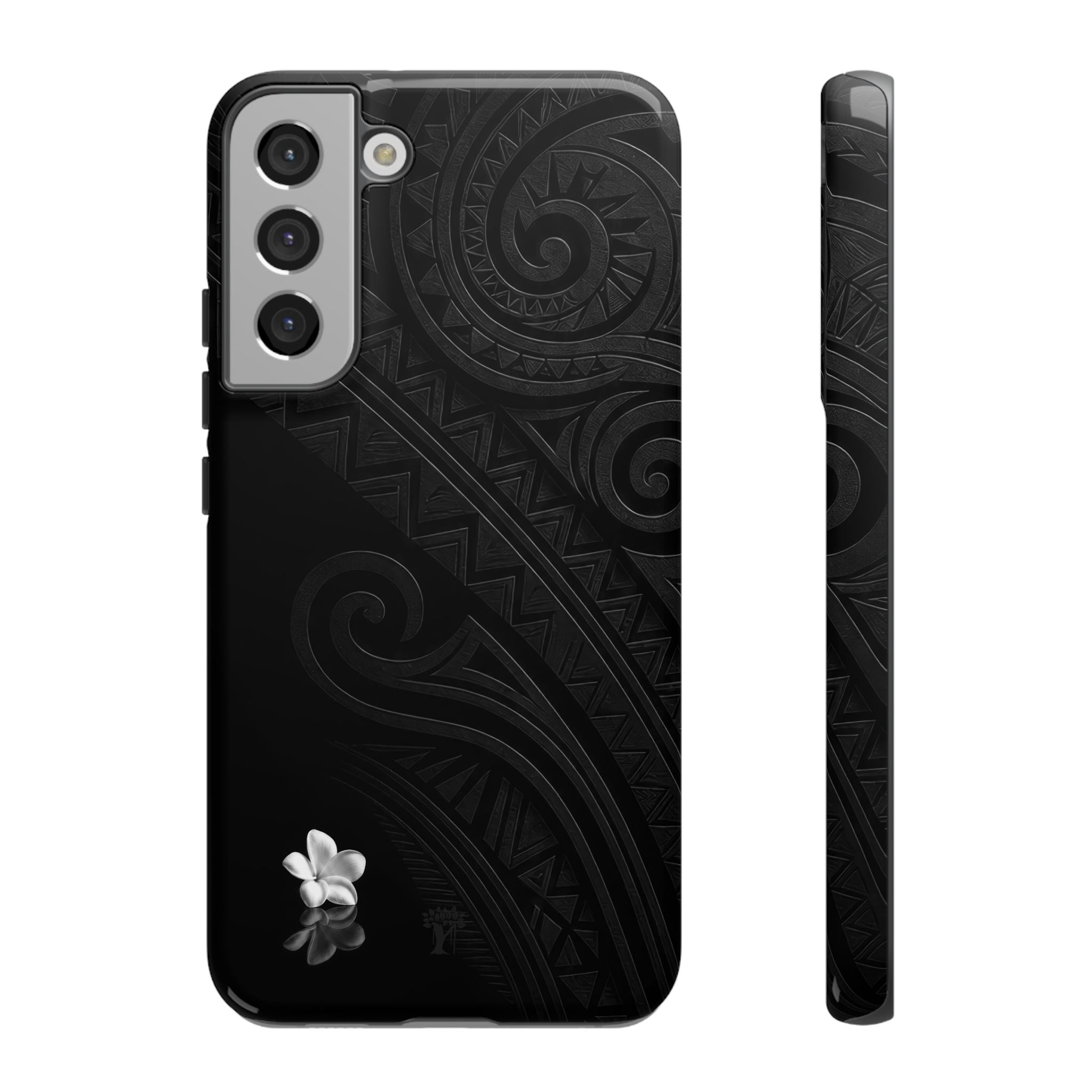 Plumeria Aka Tough Case for Samsung Galaxy Samsung Galaxy S22 Plus Glossy The Local Banyan