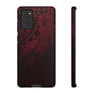 Eternal Ember Tough Samsung Galaxy Case Samsung Galaxy S20+ Matte - Hawaiian Red Tribal Polynesian Design - The Local Banyan