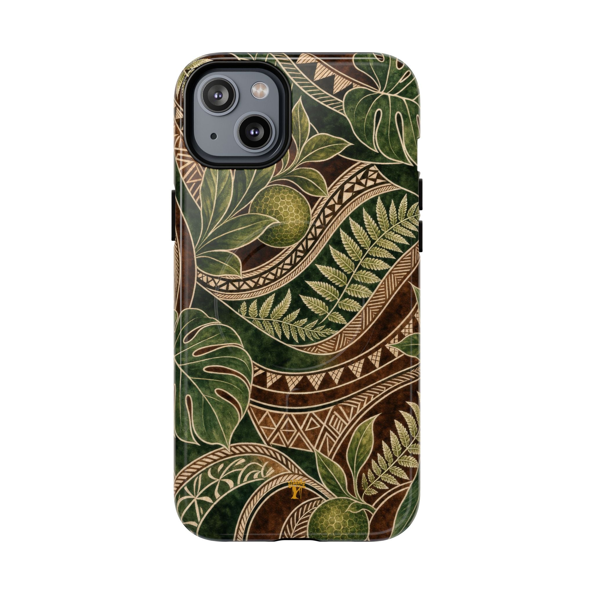 Tapa Honua Magnetic Case for iPhone iPhone 14 Plus Glossy The Local Banyan