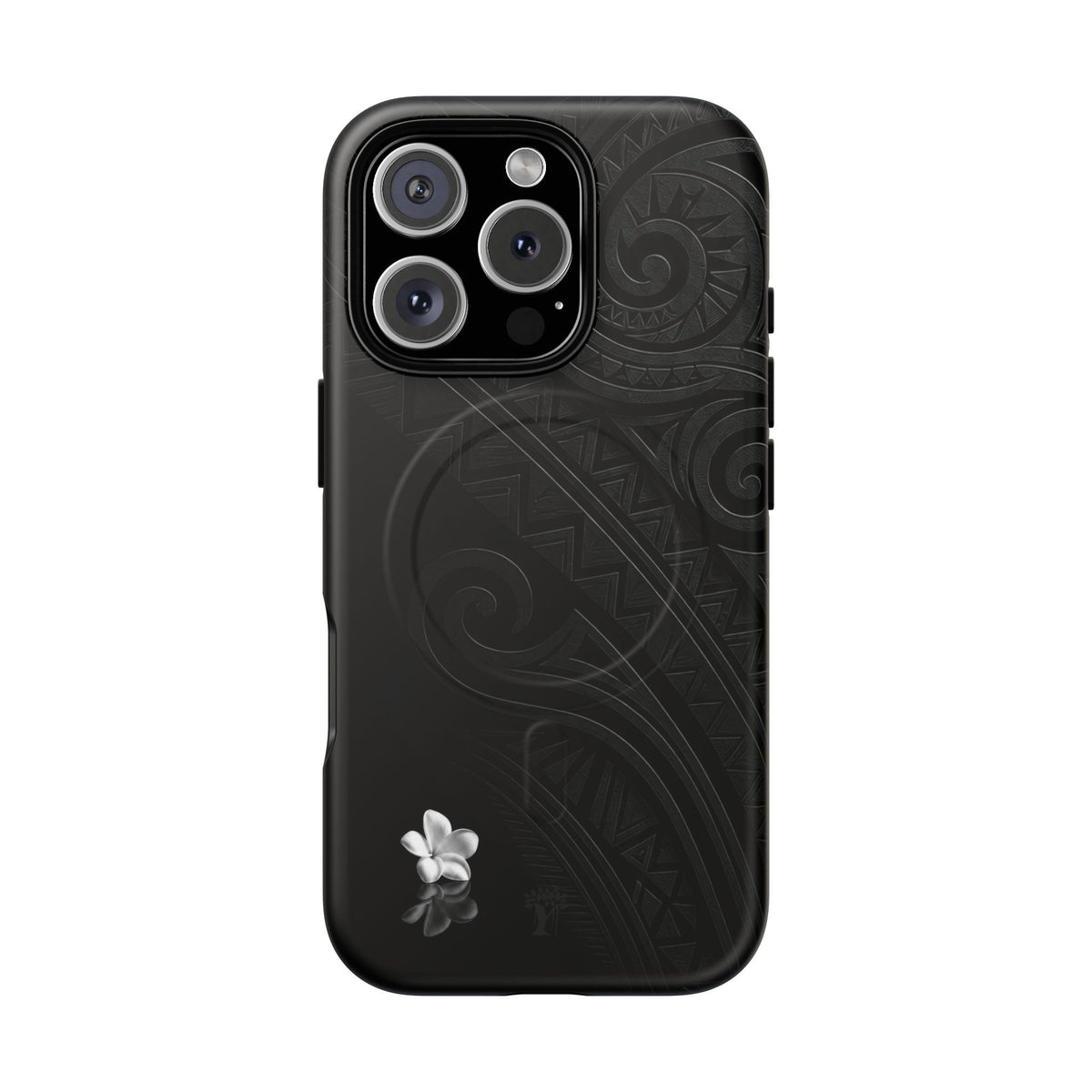Plumeria Aka Magnetic Case for iPhone iPhone 16 Pro Matte The Local Banyan
