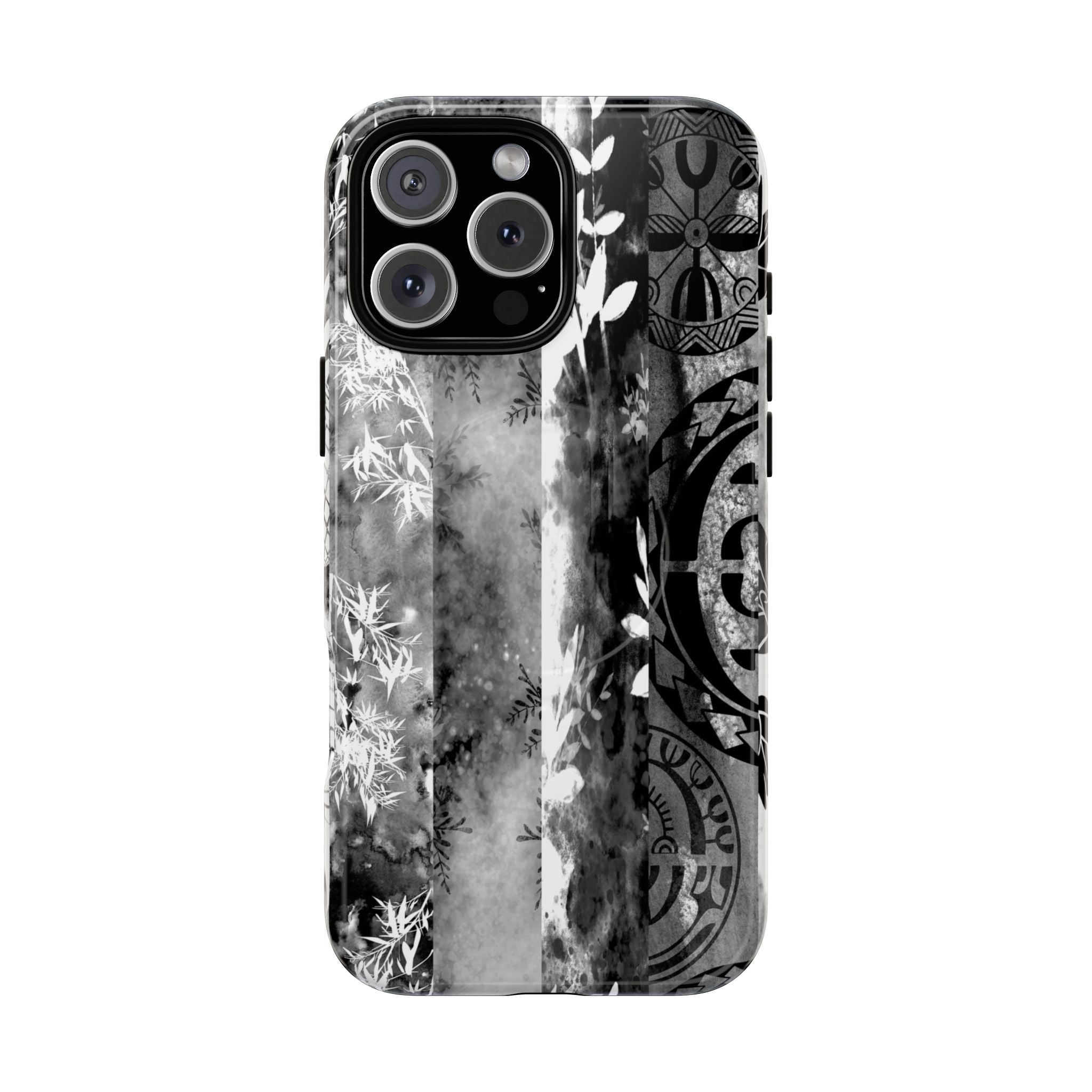 Monochrome Oasis Magnetic Case for iPhone Phone Case The Local Banyan iPhone 16 Pro Max Glossy